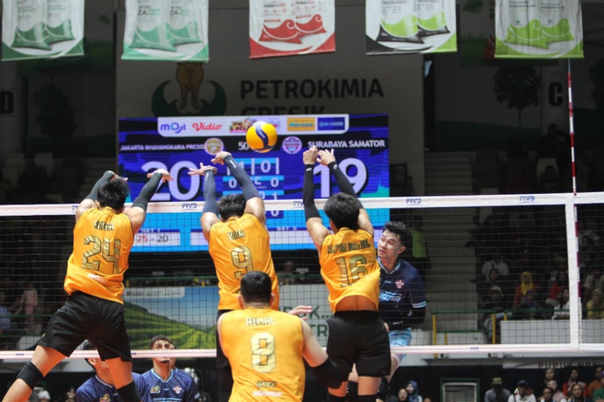 Proliga 2026, Bhayangkara Presisi Tumbangkan Telak Surabaya Samator