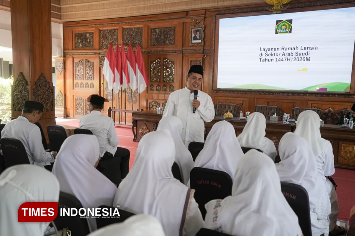 Ratusan Jemaah Kota Mojokerto Ikuti Manasik Haji 2026
