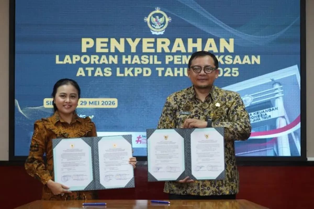 Wujud Konsistensi Jaga Akuntabilitas, Pemkot Mojokerto Kembali Raih Opini WTP